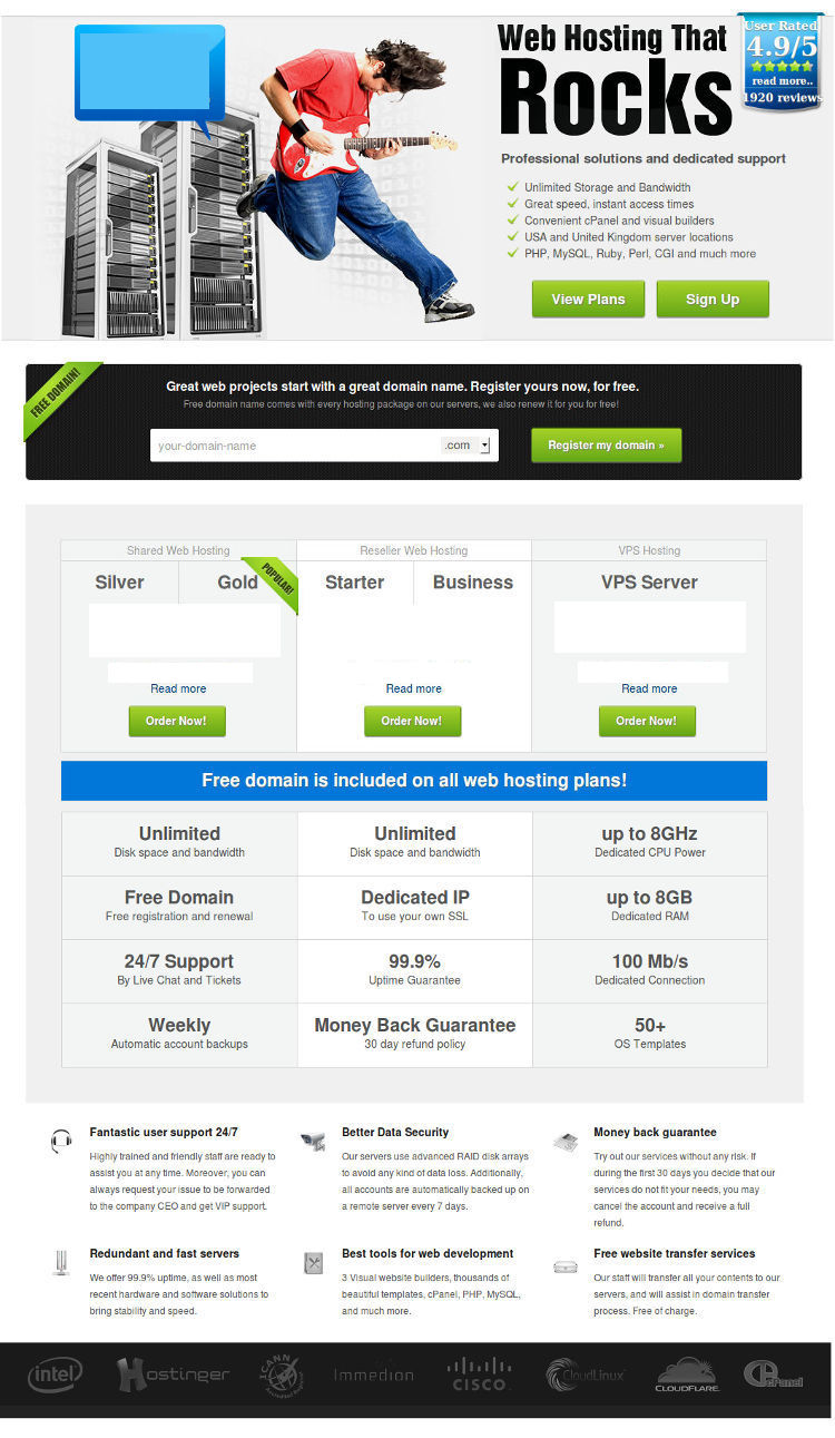 Hosting Tip Hosting Alternate